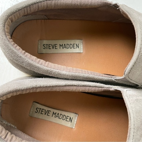 STEVE MADDEN Gills Suede Leather Slip On Sneaker Shoe 9.5 - Picture 3 of 16